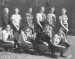 1936 volleyball BHS - Brekenridge, Tex. by Basil Clemons 1887-1964