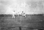 A men's baseball game by Basil Clemons 1887-1964