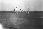 A men's baseball game by Basil Clemons 1887-1964