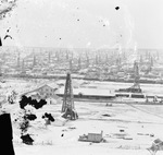 Breckenridge, Texas after a snowfall by Basil Clemons 1887-1964