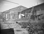 A rundown barn by Basil Clemons 1887-1964