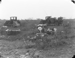 Several people camping by Basil Clemons 1887-1964