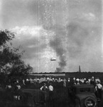 A person parachutes by Basil Clemons 1887-1964