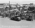 Thermometer, Y.M.C.A. membership drive, Breckenridge, Texas, 1927 by Basil Clemons 1887-1964