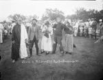 Clowns At The Lions Club Dog Show by Basil Clemons 1887-1964