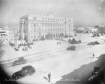 The Stephens County Courthouse, Breckenridge, Texas from the O'Conner-Roberts Law Offices by Basil Clemons 1887-1964