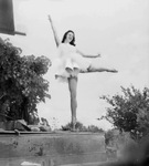 Series of a Davis Dancers performer on pointe by Basil Clemons 1887-1964