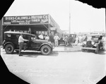 Shipment of Pearless cars for Byers-Caldwell Motor Co[mpany], Breckenridge, Texas by Basil Clemons 1887-1964