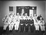 Sea Scout officers and crew of the SSS Texan, Breckenridge, Texas by Basil Clemons 1887-1964