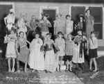 Mrs. C. F. Griffin's Sunday School Class Tacky Party, Sep[tember] 19, 1930, Methodist Church, Breckenridge, Texas by Basil Clemons 1887-1964