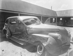 A damaged car by Basil Clemons 1887-1964