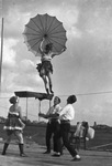 Circus tight rope walker by Basil Clemons 1887-1964