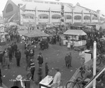 J. Geo Loos Shows carnival in front of the Fort Worth Coliseum by Basil Clemons 1887-1964