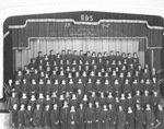 1940 Breckenridge, Texas High School graduating class by Basil Clemons 1887-1964