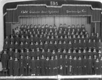 1938 Breckenridge, Texas High School graduating class by Basil Clemons 1887-1964