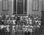 Youth revival at the First Christian Church, Breckenridge, Texas; Amos Myers, pastor; Jimmie Brown, evangelist; Mr. and Mrs. C. Gleason, music. by Basil Clemons 1887-1964