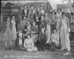 Girl Scouts at Breckenridge, Texas by Basil Clemons 1887-1964