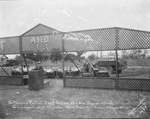 Miniature railroad designed and built by Van H. Beckman ("Casey Jones") who is with the Bill H. Hames Show under the auspices of B.P.O. Elks, Breckenridge, Texas by Basil Clemons 1887-1964