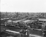 Looking northwest from dome of the courthouse in Breckenridge by Basil Clemons 1887-1964