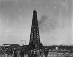 Hickok Producing and Development Co., Hamil No. 1 oil well, Stephens County, Texas by Basil Clemons 1887-1964