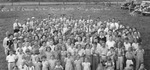 Ohio Oil Co. employees and families at safety meeting, Stephens County, Texas by Basil Clemons 1887-1964