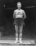 Circus tattooed man, Professor G. E. Gale by Basil Clemons 1887-1964