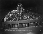 Circus crowd at Shriner Carnival, Breckenridge, Texas by Basil Clemons 1887-1964