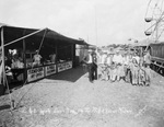 Circus, Bill H. Hames Shows, Breckenridge, Texas by Basil Clemons 1887-1964