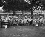 Dinner time at Mrs. R. Grady Camp's Kindergarten, Breckenridge, Texas by Basil Clemons 1887-1964