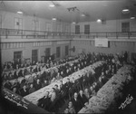 Father and Son Banquet, Y. M. C. A. gym, Breckenridge, Texas by Basil Clemons 1887-1964