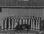 Glee Club, B. H. S., direction of Professor J. C. Burkett, Breckenridge, Texas by Basil Clemons 1887-1964