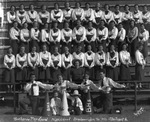 The Buckaro Pep Squad, High School, Breckenridge, Texas, Alta Baggatt, fa[culty] by Basil Clemons 1887-1964