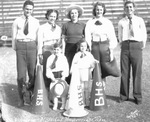 Yell leaders, High School, Breckenridge, Texas by Basil Clemons 1887-1964