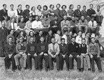 Science Club, Principal John F. Bailey, High School, Breckenridge, Texas by Basil Clemons 1887-1964