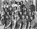 Girls' Hi Y Club, Miss Willie Mae Butler, fa[culty] High School, Breckenridge, Texas by Basil Clemons 1887-1964