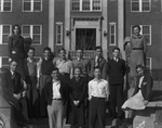 Debator Club, L. L. James, Breckenridge High School, Breckenridge, Texas, 1938 by Basil Clemons 1887-1964