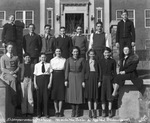 Extemporaneous Speakers Club, Miss Willie Mae Butler, fa[culty], High School, Breckenridge, Texas by Basil Clemons 1887-1964