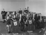 High School Orchestra, Breckenridge, Texas, Prof[essor] J. C. Burkett, Director by Basil Clemons 1887-1964