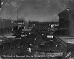 Two hundred decorated cars in the Humble Oil Company parade by Basil Clemons 1887-1964