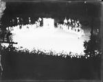 Night photograph of Pioneer Days celebration, Breckenridge, Texas by Basil Clemons 1887-1964