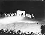 Night photograph of Pioneer Days celebration, Breckenridge, Texas by Basil Clemons 1887-1964