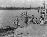 "Salt, Lake Grand, Breckenridge, Texas" by Basil Clemons 1887-1964