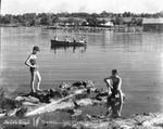 "Sea" Lake Grand, Breckenridge, Texas by Basil Clemons 1887-1964