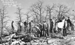 "Rattlesnake hunt on the Vick Ranch, Breckenridge, Texas" by Basil Clemons 1887-1964