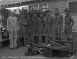 "Boy Scouts of Breckenridge, Texas off for the Washington, D. C. Jamboree" by Basil Clemons 1887-1964