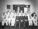 "Officers and crew of the S.S.S. Texan at Breckenridge" by Basil Clemons 1887-1964