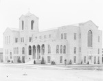 "First Christian Church, Breckenridge, Texas, S. J. Shettlesworth, pastor" by Basil Clemons 1887-1964