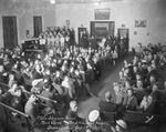 "Mann-Schoonmaker Revival, "Rock Church," Rev. J. M. Cockrell, pastor, Breckenridge, Texas, April '35" by Basil Clemons 1887-1964