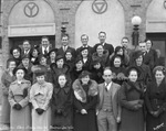 "Disciples Class, Sunday, Jan. 26, Breckenridge, Texas" by Basil Clemons 1887-1964