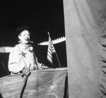 A circus clown, Breckenridge, Texas by Basil Clemons 1887-1964